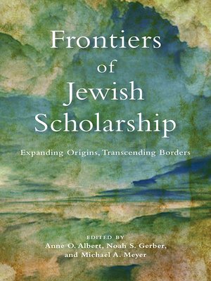 cover image of Frontiers of Jewish Scholarship